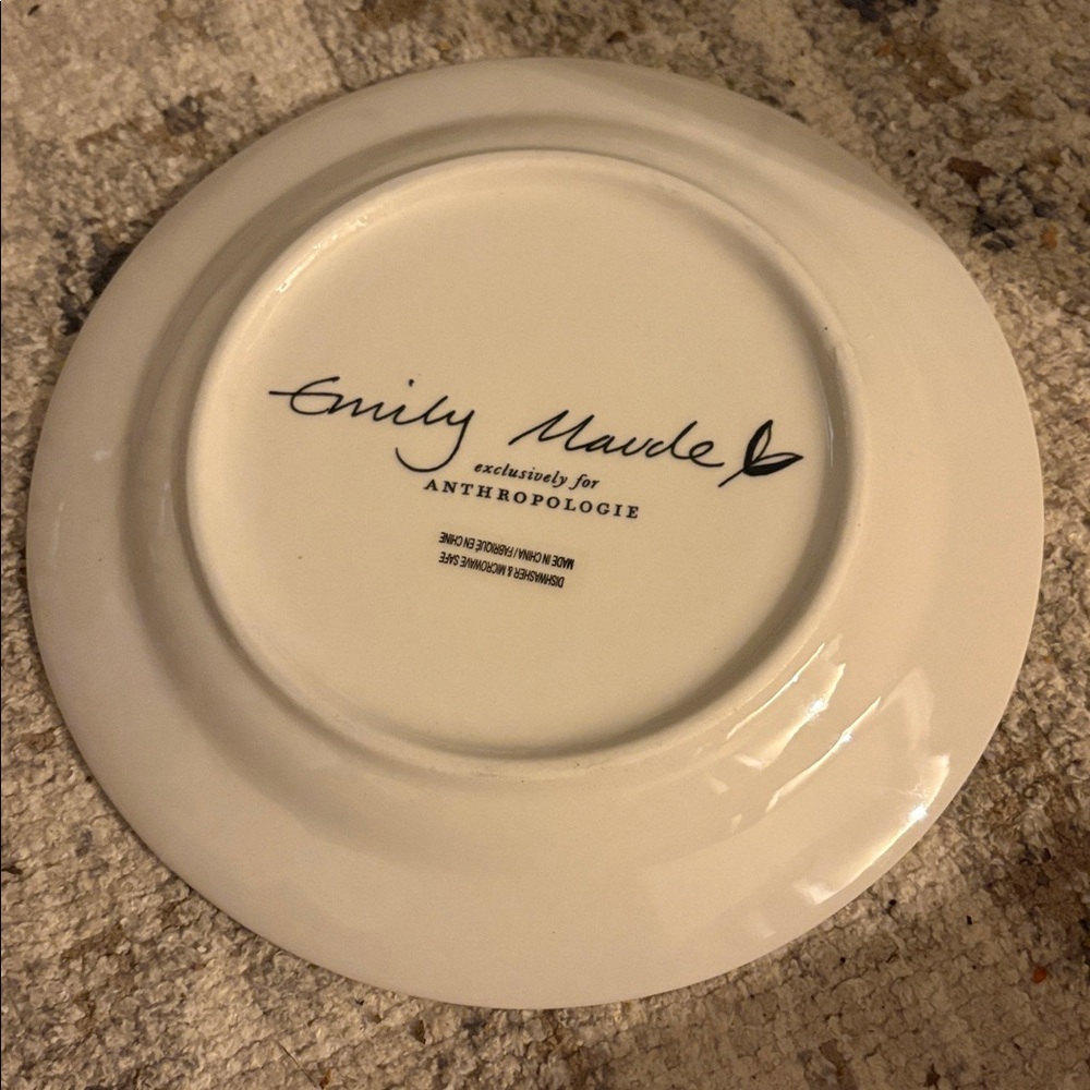 Anthropologie 12 days of Christmas plate by Emily Maude - Picture 3 of 3